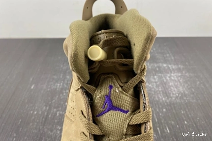 602 Breathable Brown (Women's)  Gore-Tex Retro Kelp 6 Jordan FD1643-300 0824